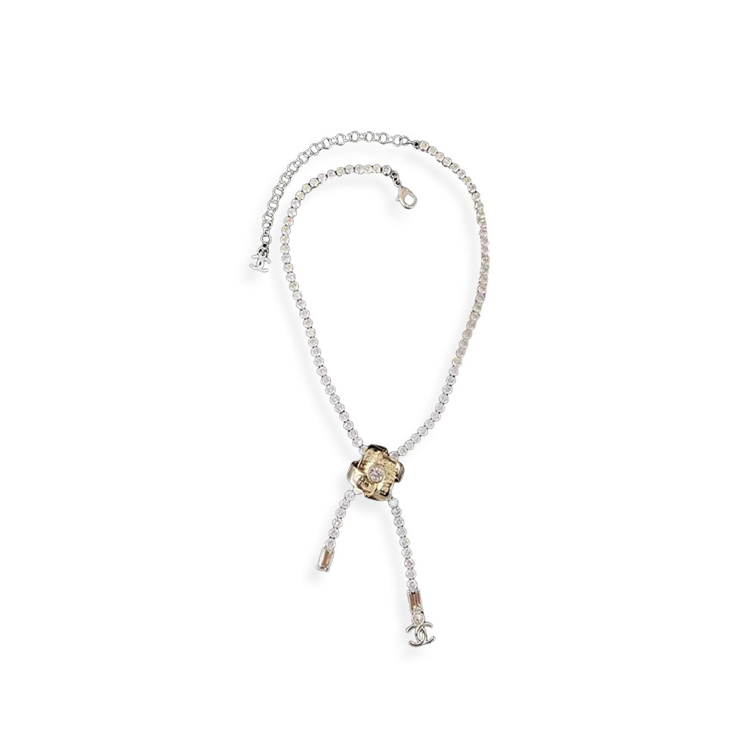 Ch**el crystal necklace